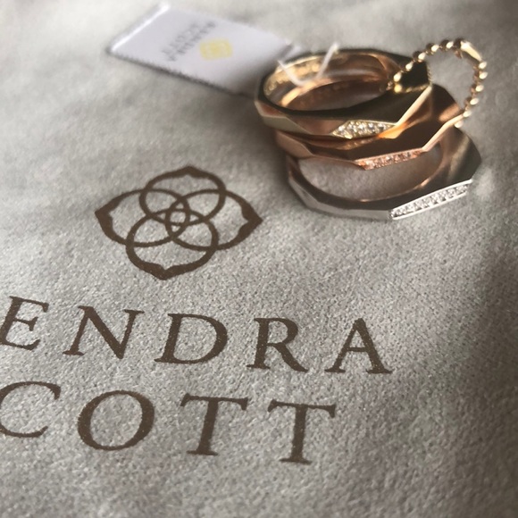 Kendra Scott Jewelry - Brand New Kendra Scott Joel Stackable Rings Size 7